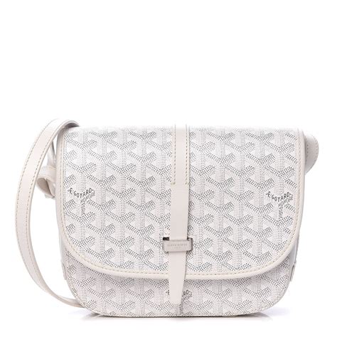 goyard bag white